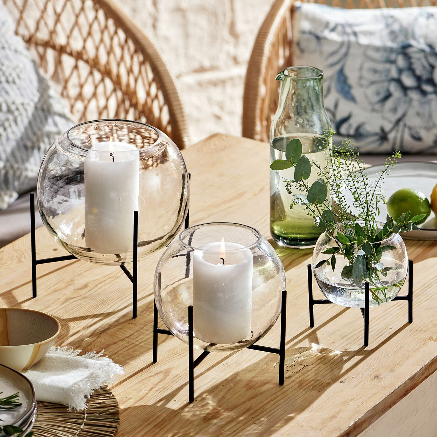 Lot de 3 vases Aleria