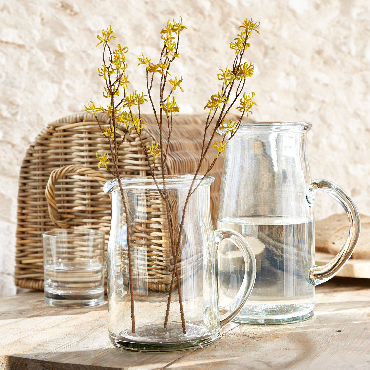 Lot de 3 fleurs décoratives Gillery