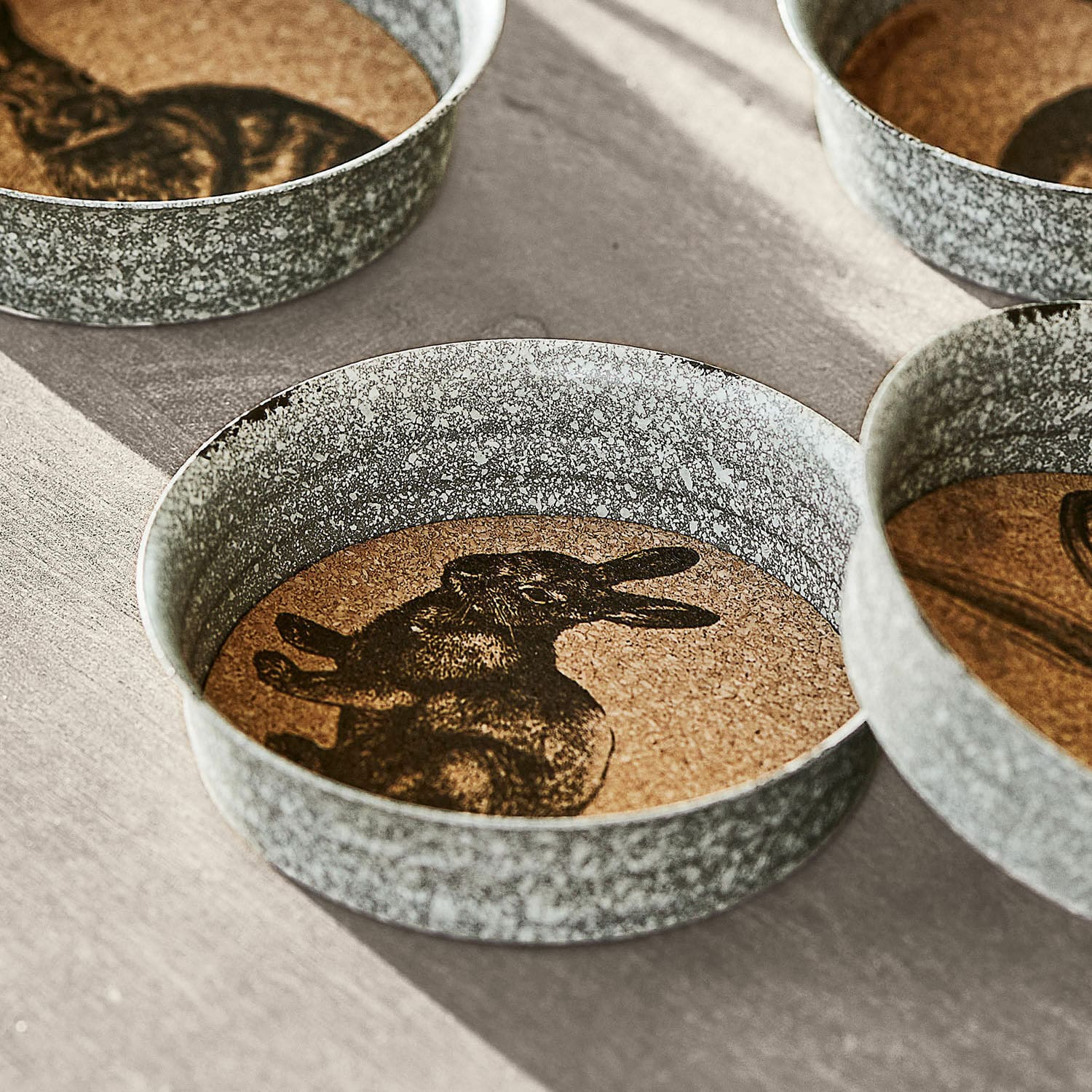 Lot de 4 dessous de verres Tilly