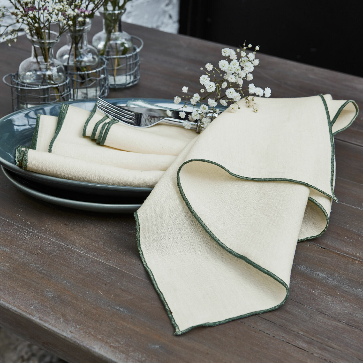 Lot de 4 serviettes Tarabias