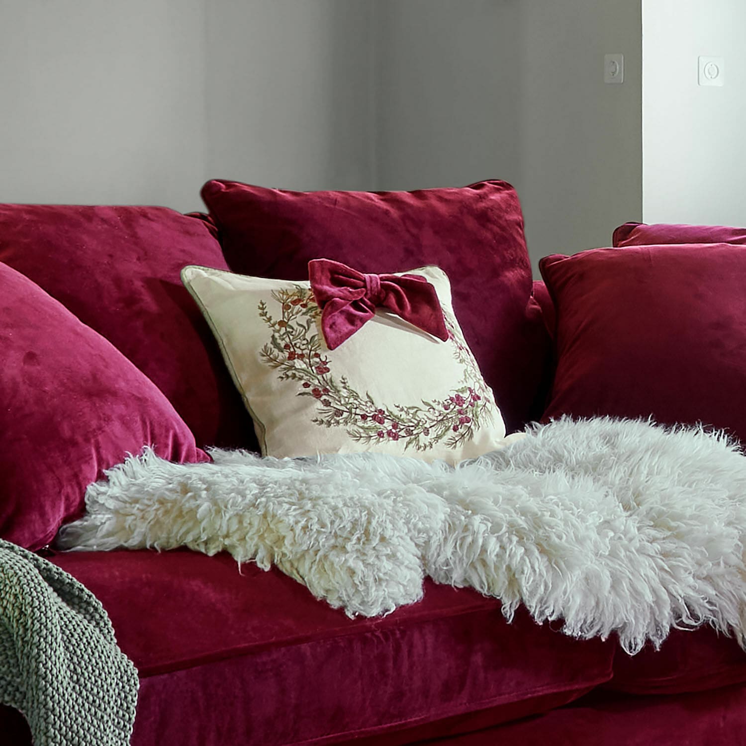 Housse de coussin Cévaline