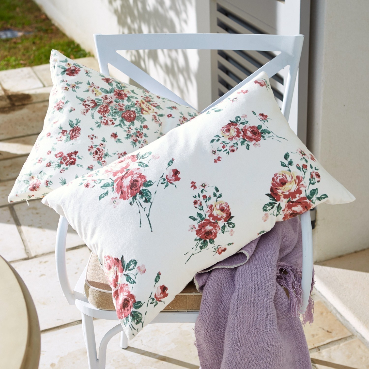 Lot de 2 housses de coussin Rosella