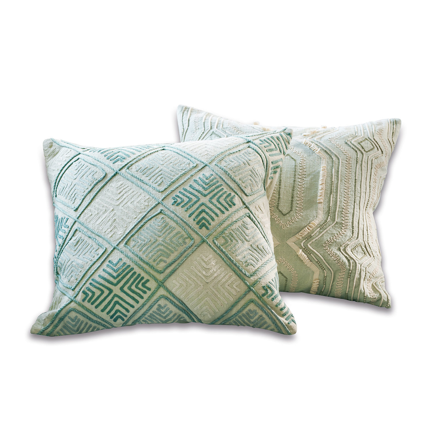 Lot de 2 housses de coussins Talafar