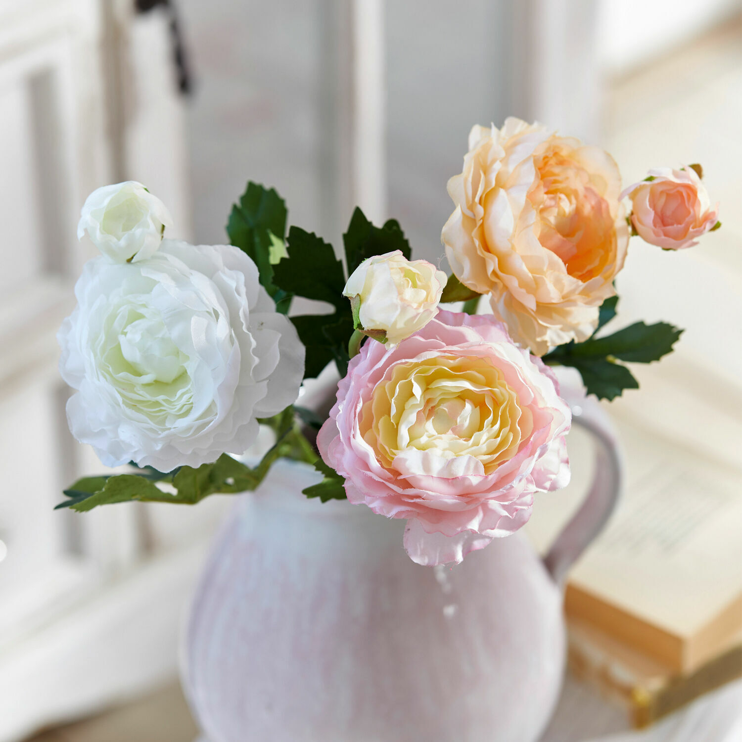 Lot de 3 fleurs décoratives Lahib