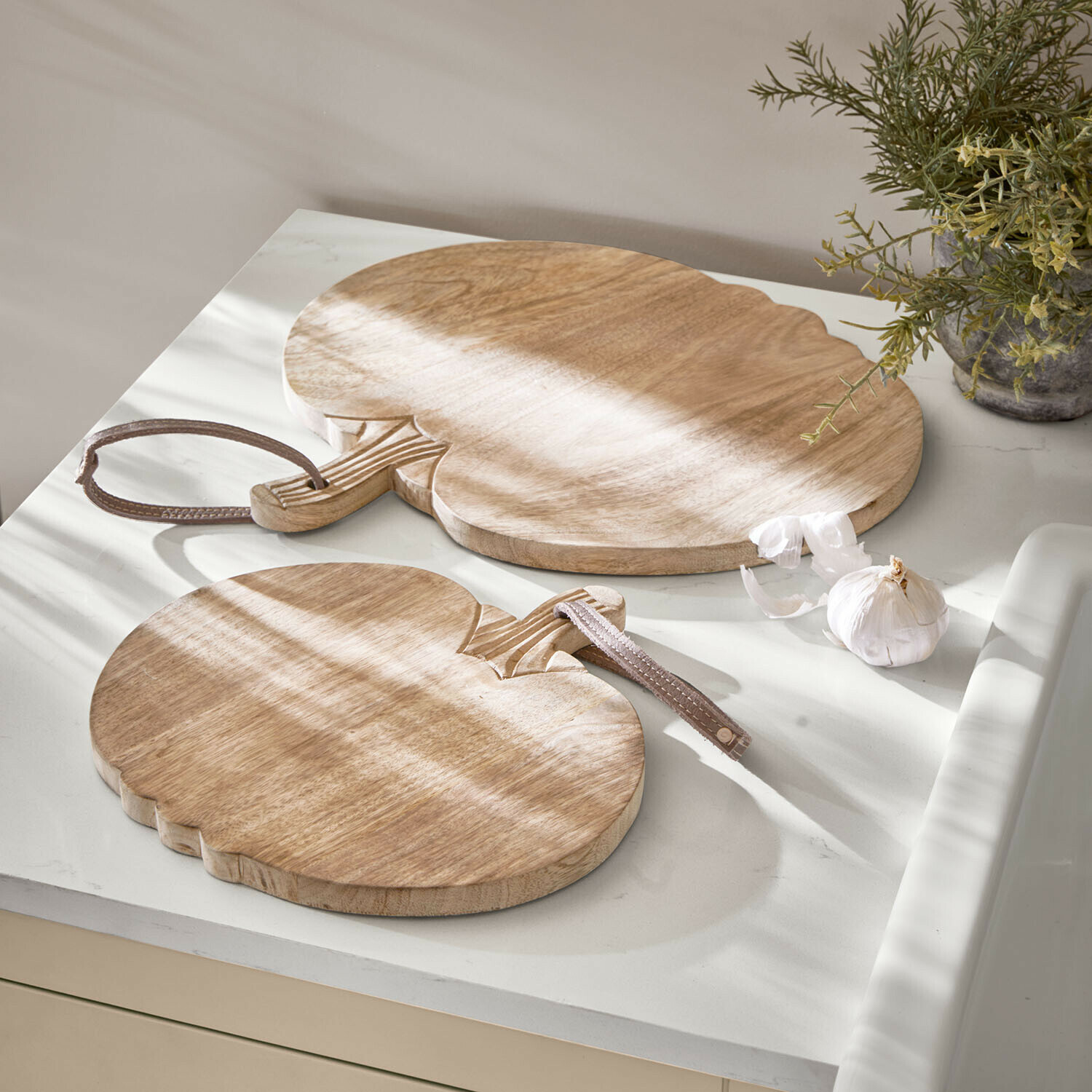 Lot de 2 planches à découper Pavolinos