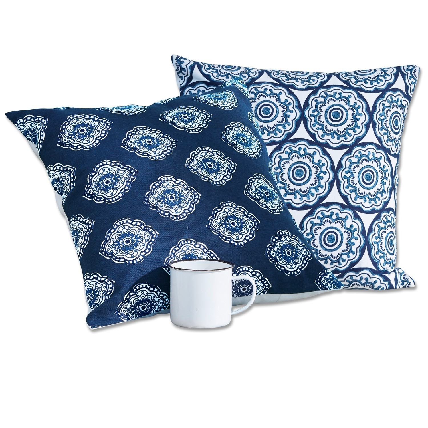 Lot de 2 housses de coussin Lurie
