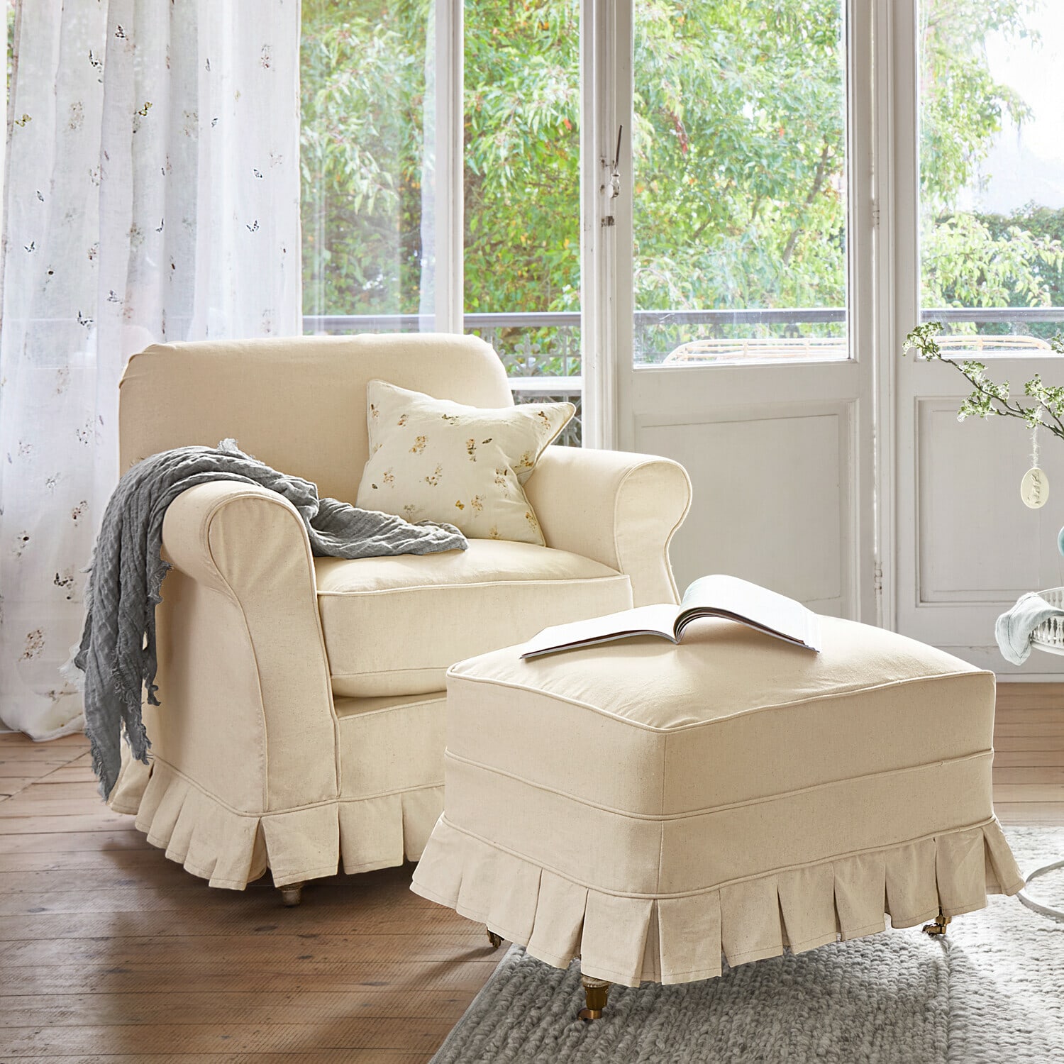 Housse de coussin Salénaïs