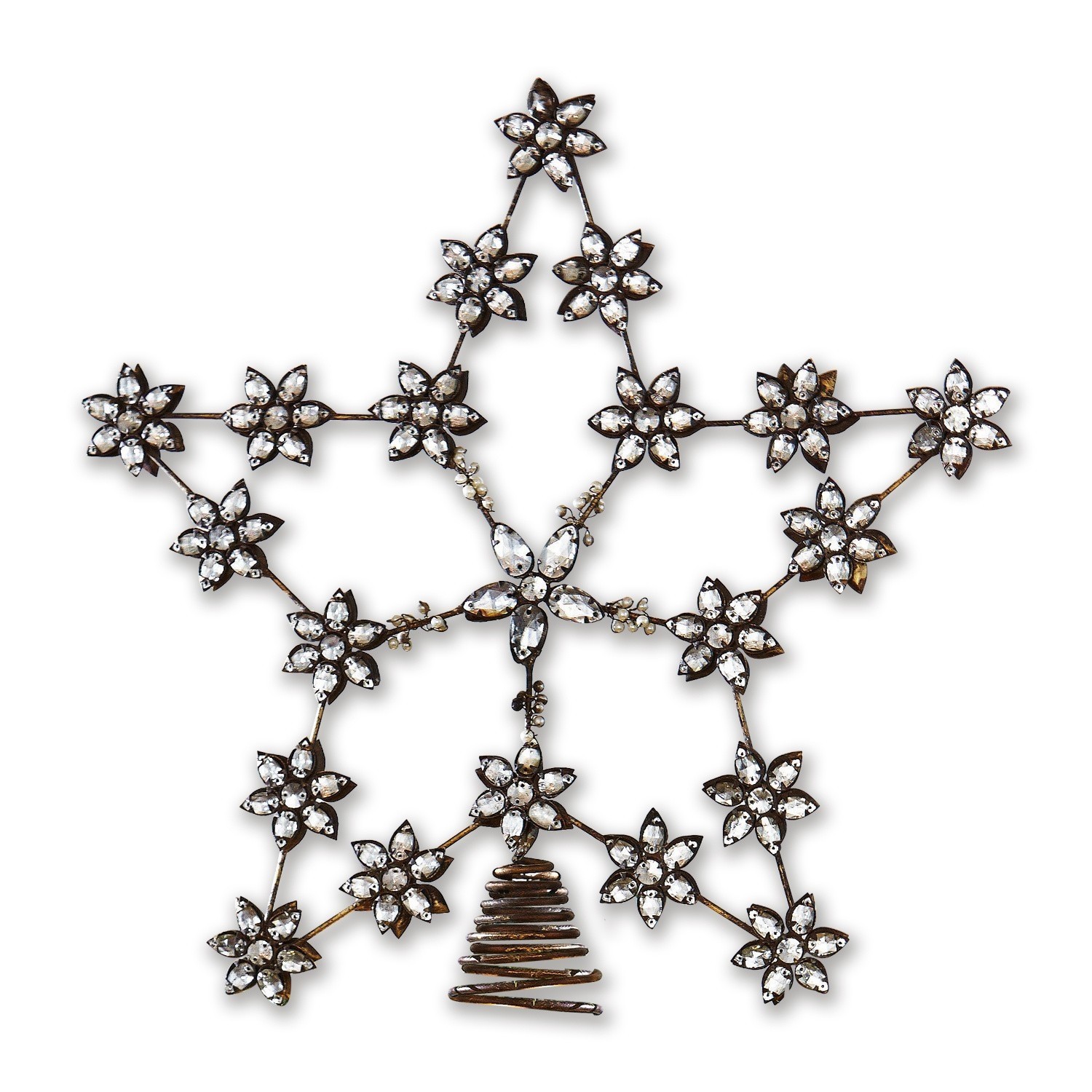 Étoile pour sapin de Noël Merga
