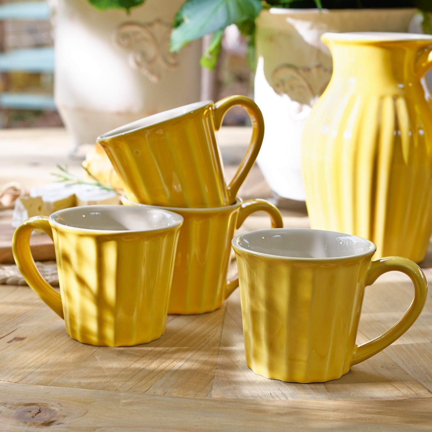 Lot de 4 tasses Tianie