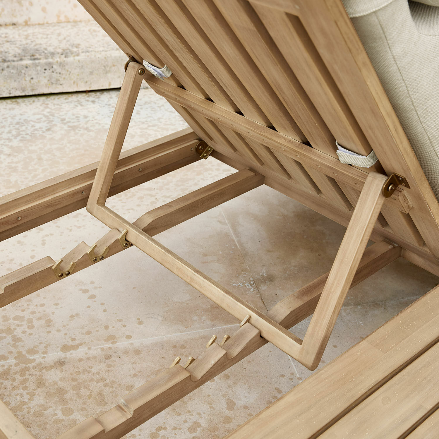 Chaise longue FSC®-100% Lemorette
