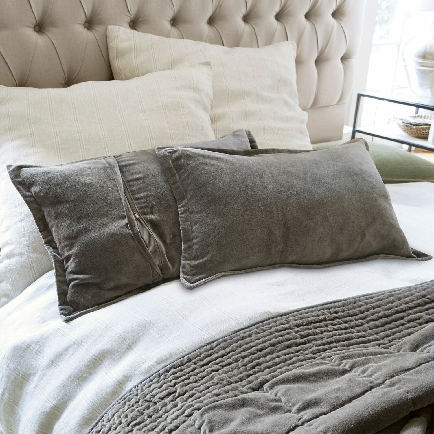 Lot de 2 housses de coussins Lamitan