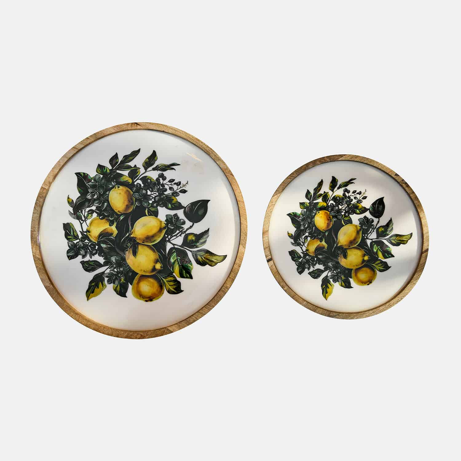 Lot de 2 plateaux Solianne