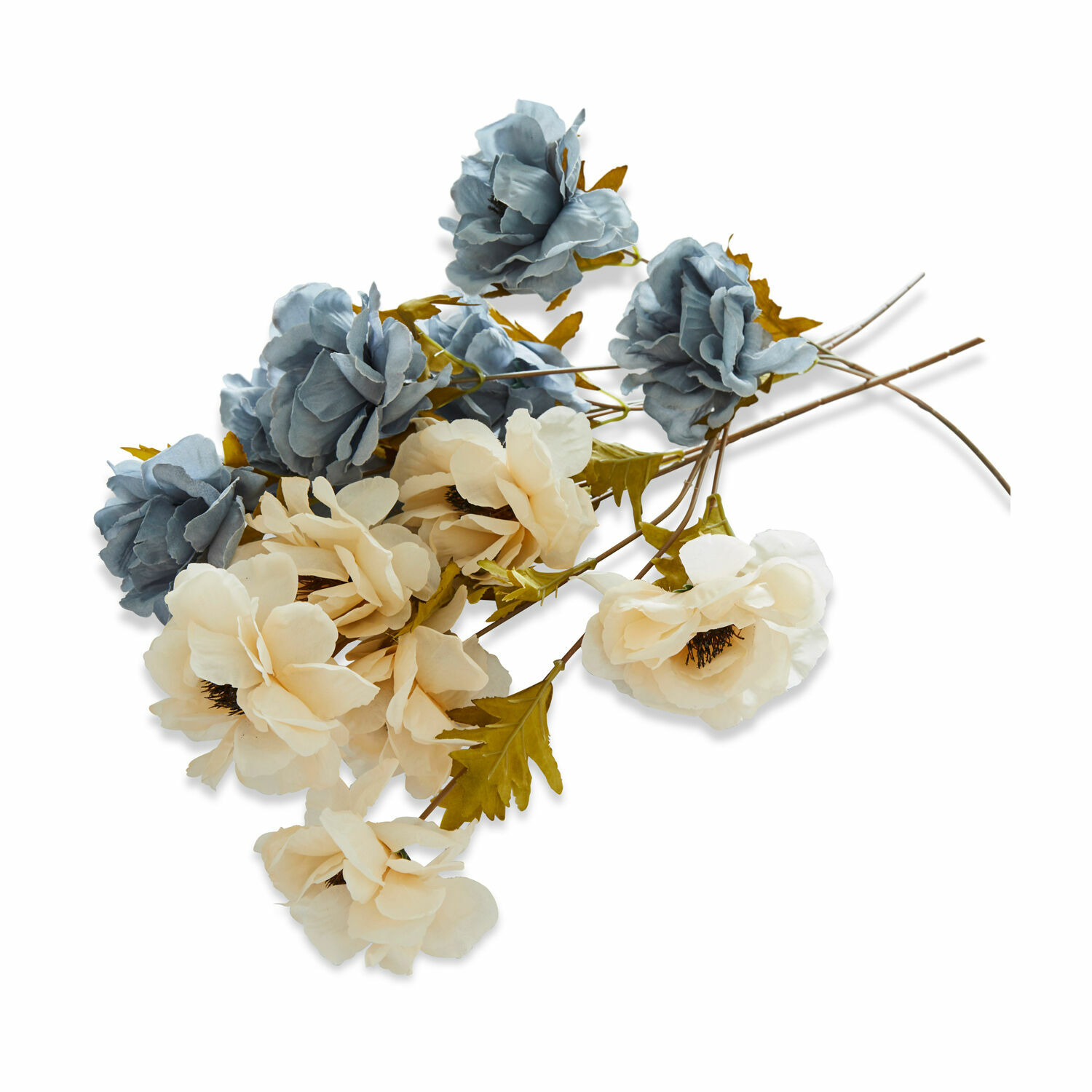 Lot de 4 fleurs décoratives Malagin
