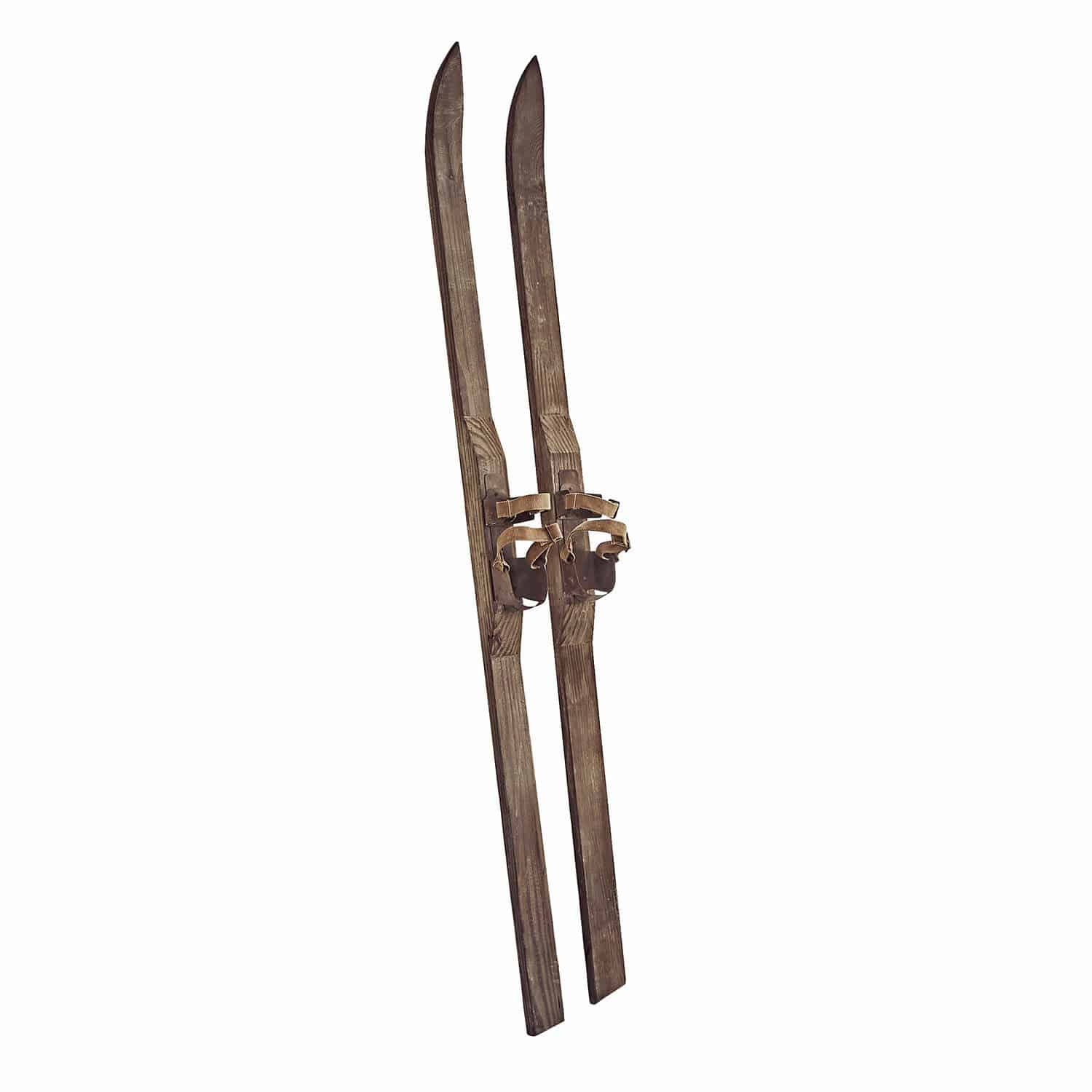 Lot de 2 skis décoratifs Lambeth