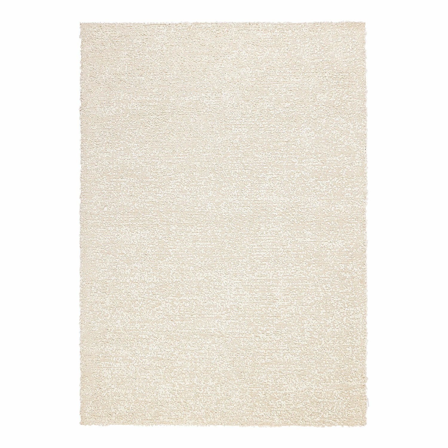 Tapis Wodaha Tapis beige en matériau doux à tissage dense, parfait pour un intérieur moderne