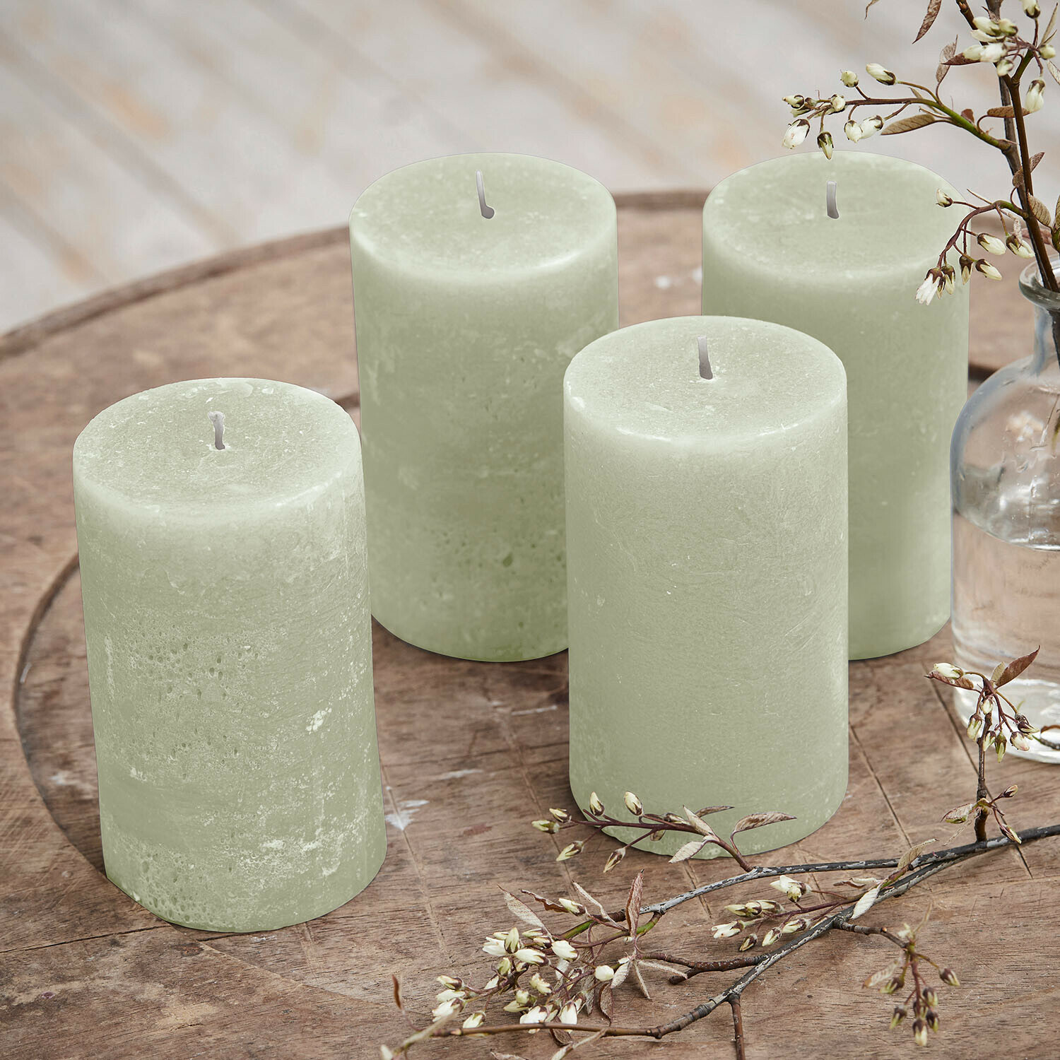 Lot de 4 bougies Braga
