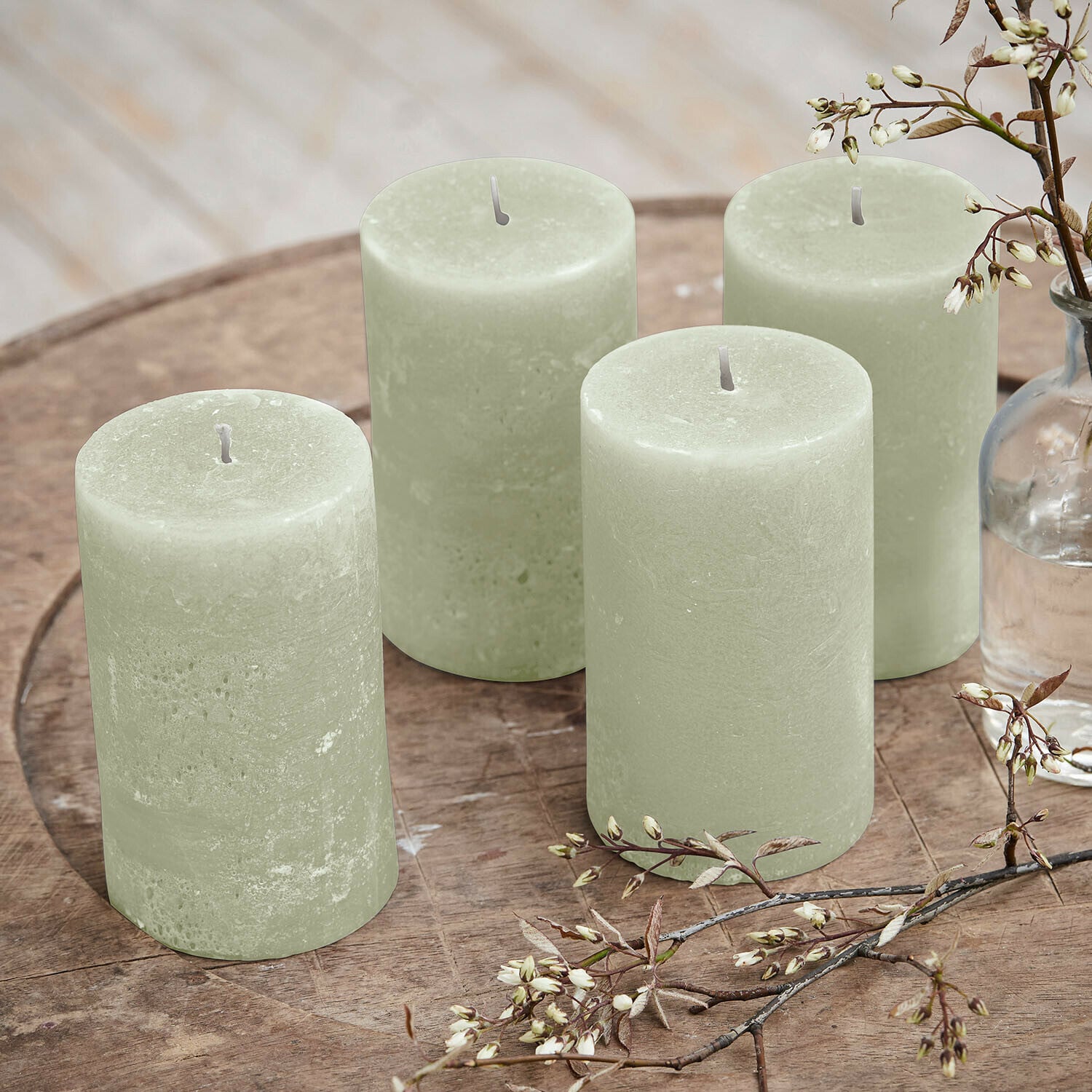 Lot de 4 bougies Braga