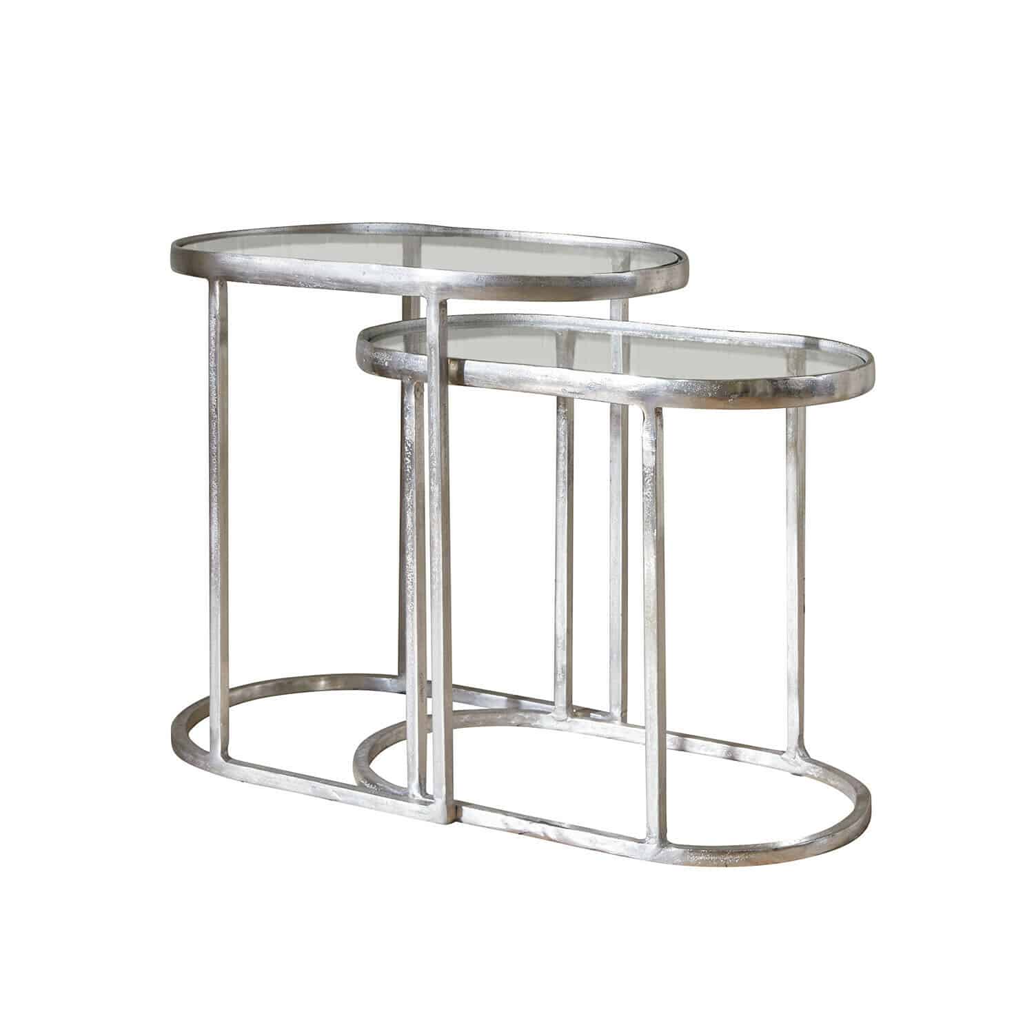 Lot de 2 tables d'appoint Clarimonde