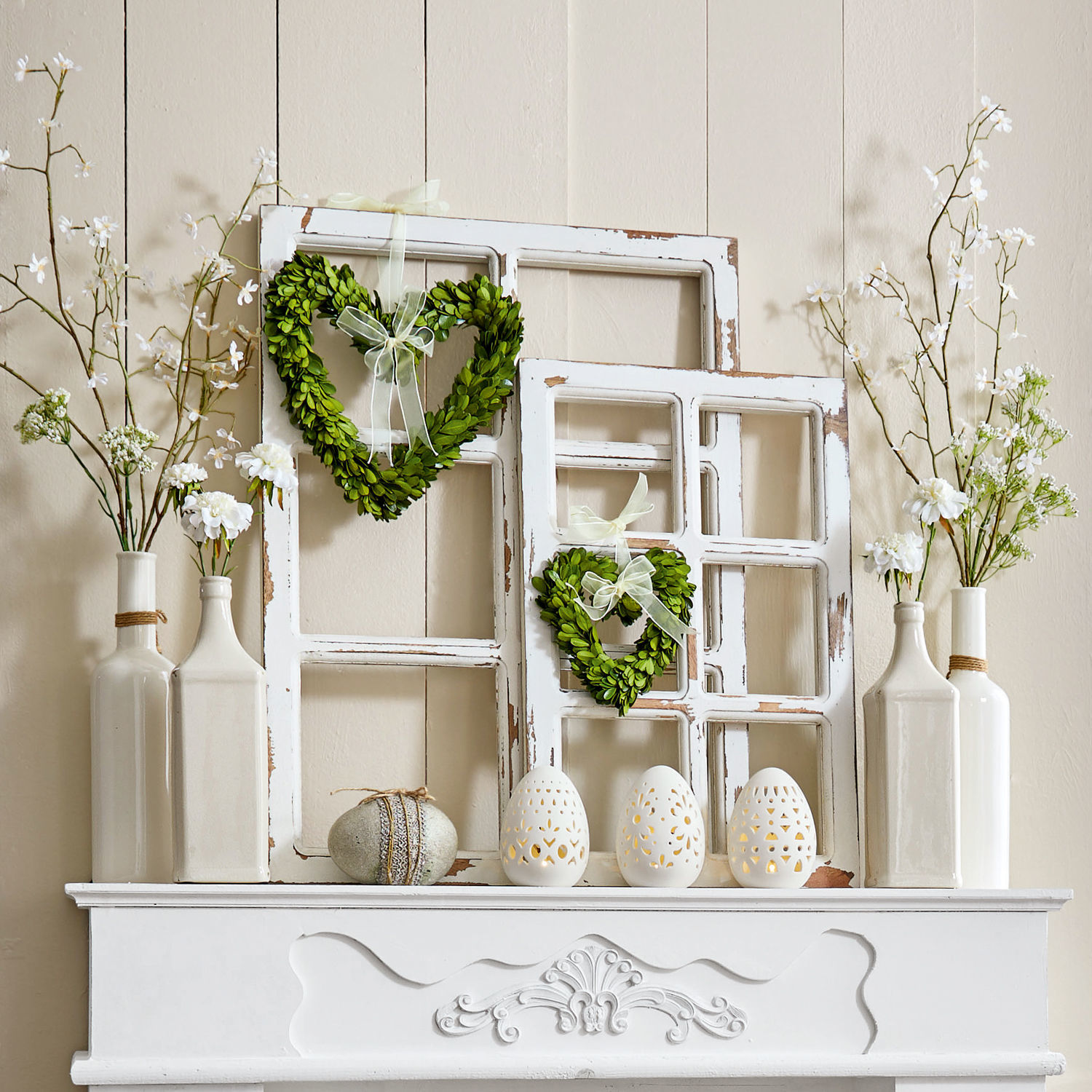 Lot de 2 fenêtres décoratives Mael Coluim