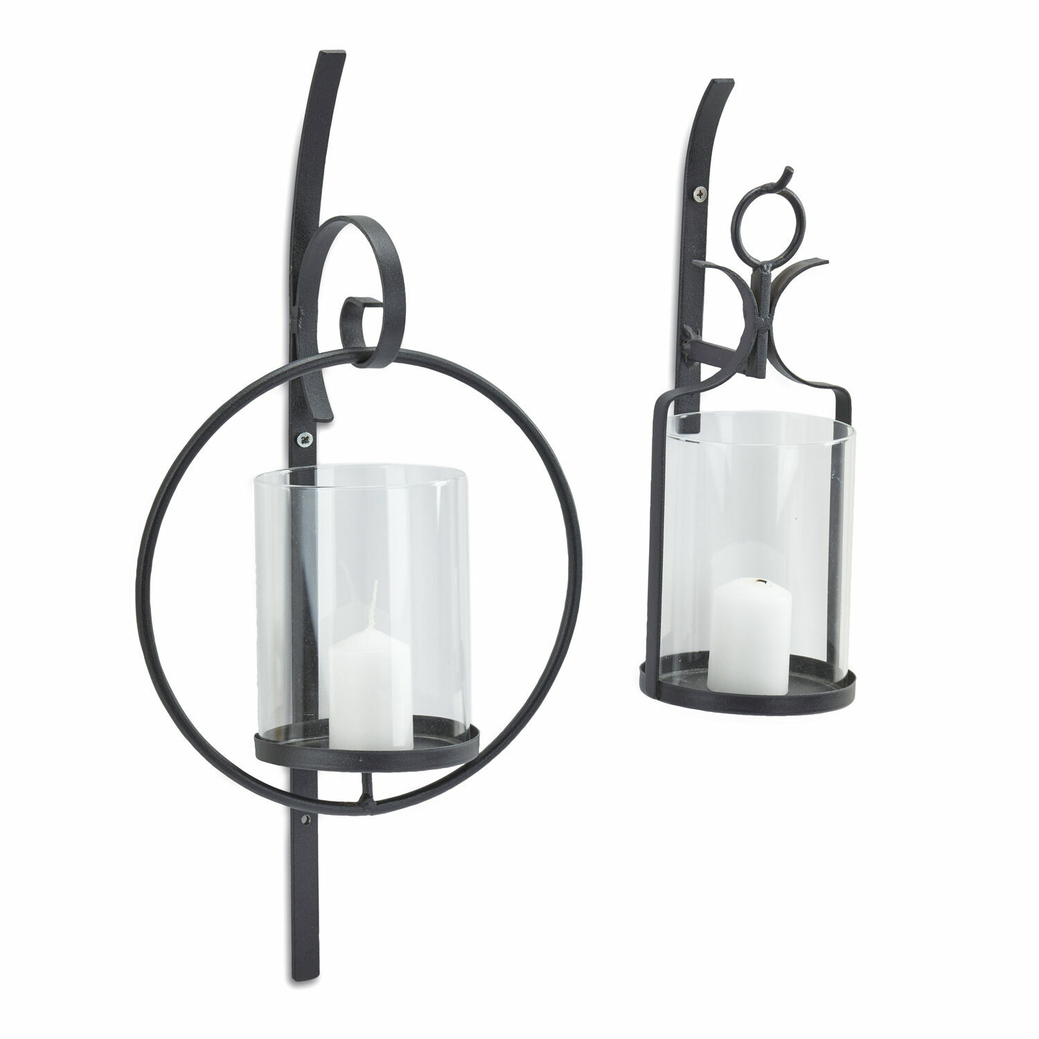 Lot de 2 bougeoirs Bel Air
