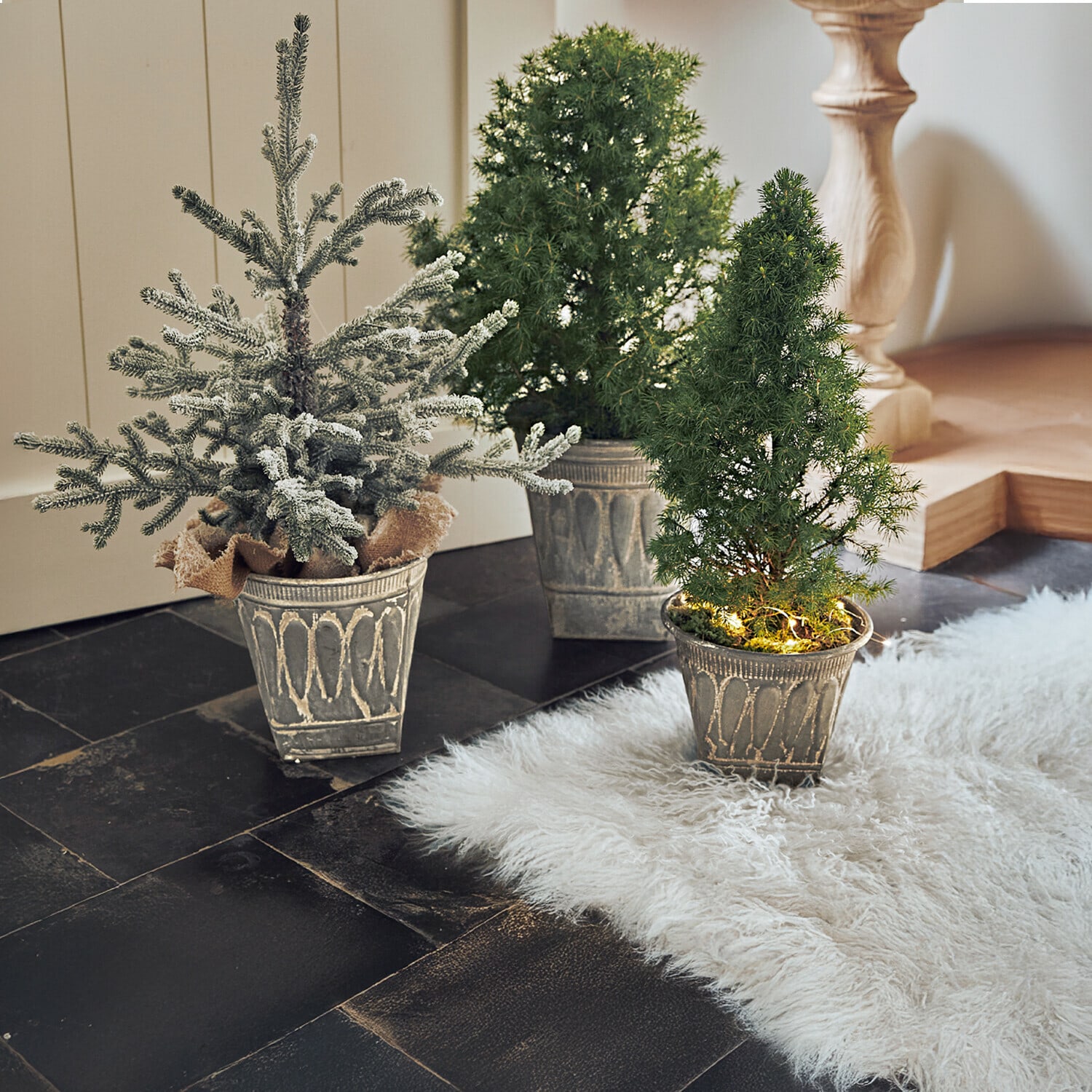 Lot de 3 cache-pots Bakersfield