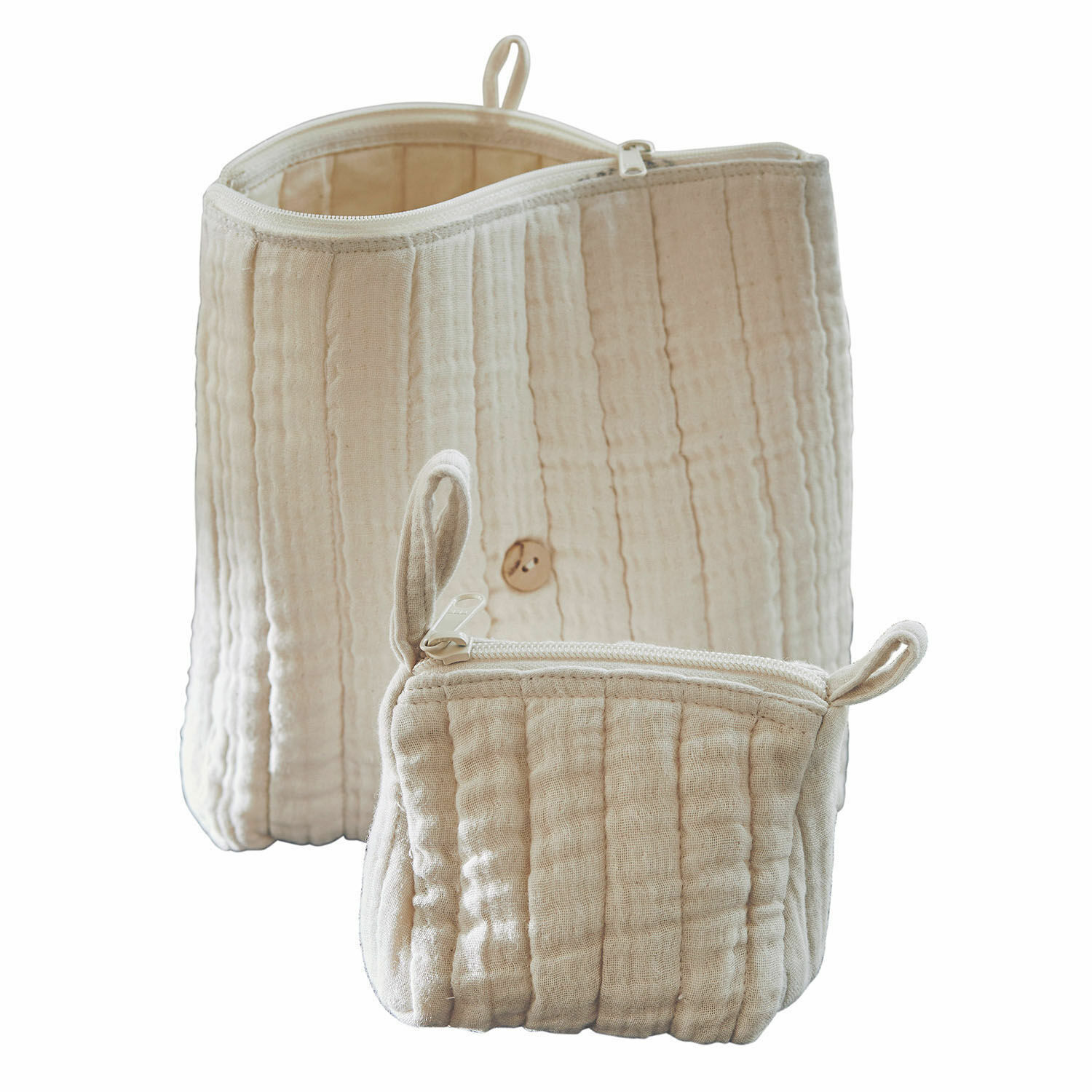 Lot de 2 trousses de toilette Huillé