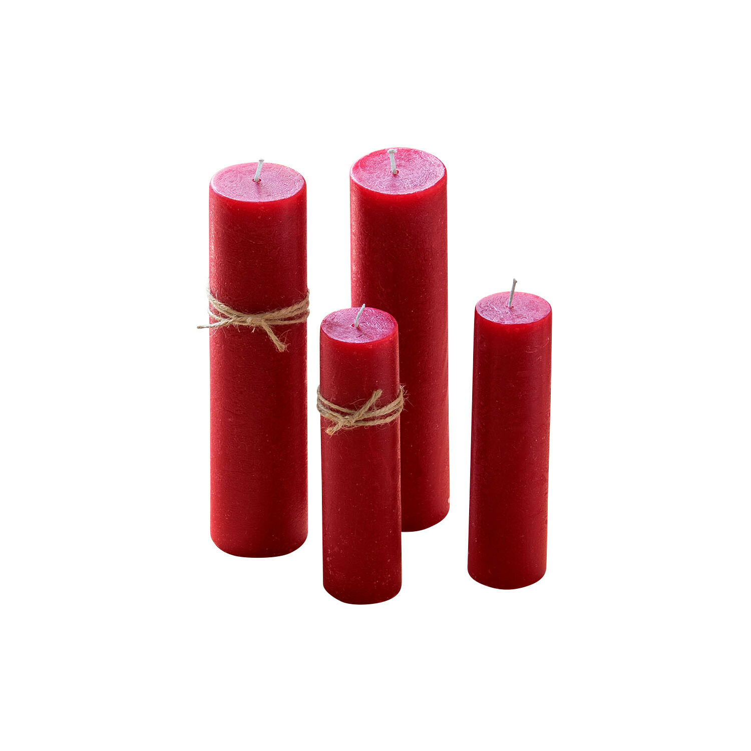 Lot de 4 bougies Avinal