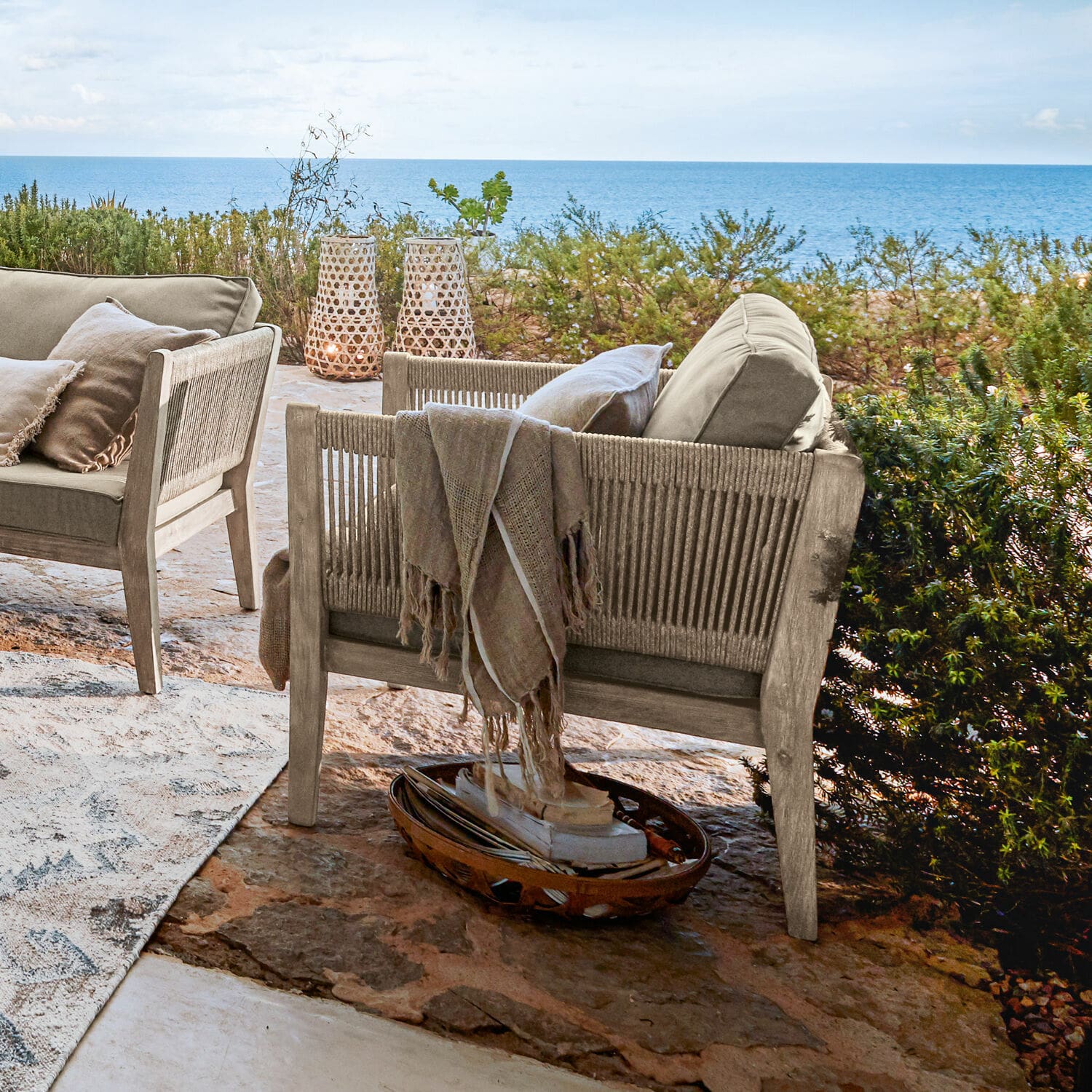 Fauteuil 100 % FSC® Biarritz