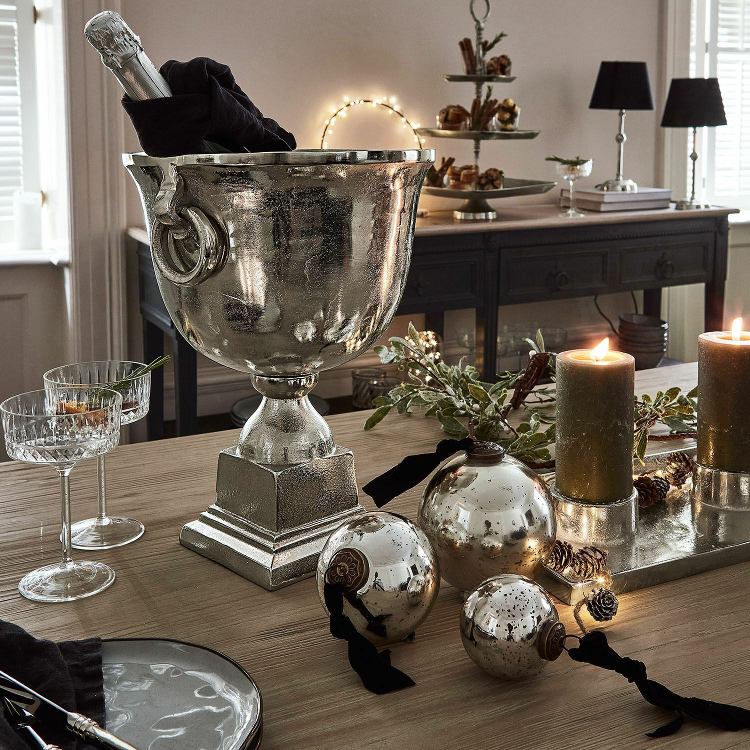 Lot de 3 boules de Noël Vars