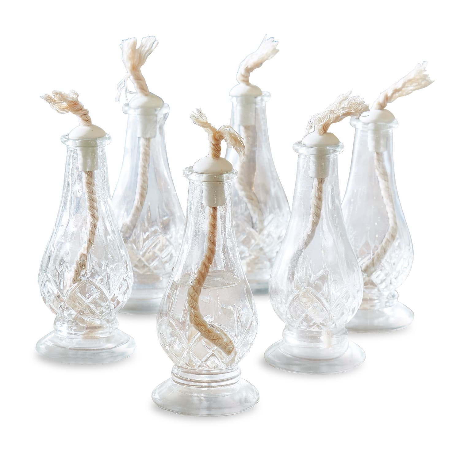 Lot de 6 lampes à huile Octavia