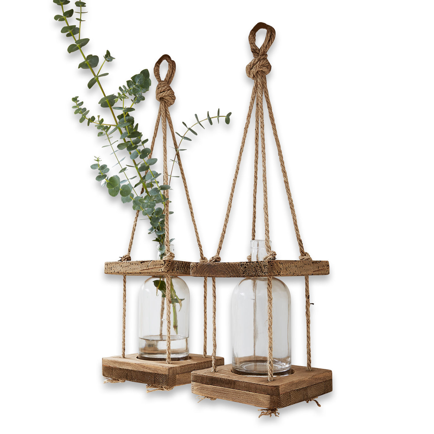 Lot de 2 vases à suspendre Corial
