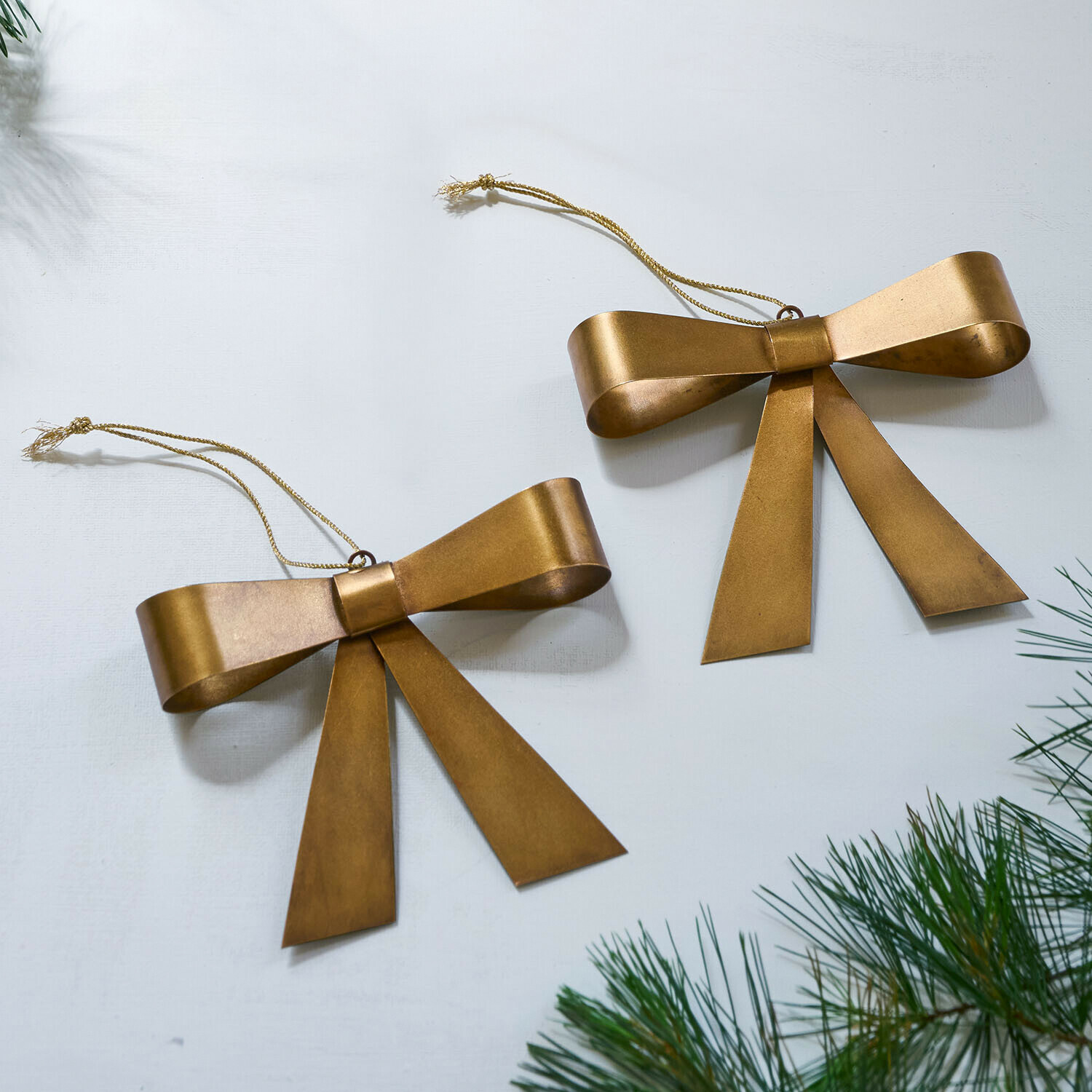 Lot de 2 décorations de Noël Hêlavine