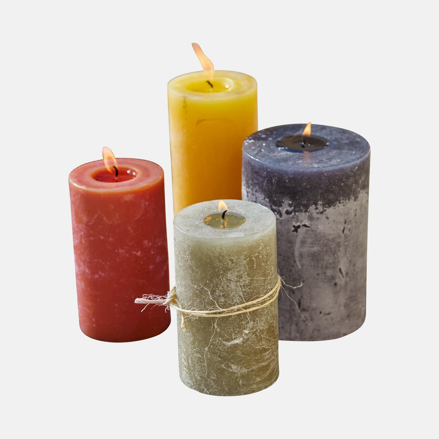 Lot de 4 bougies Joliet