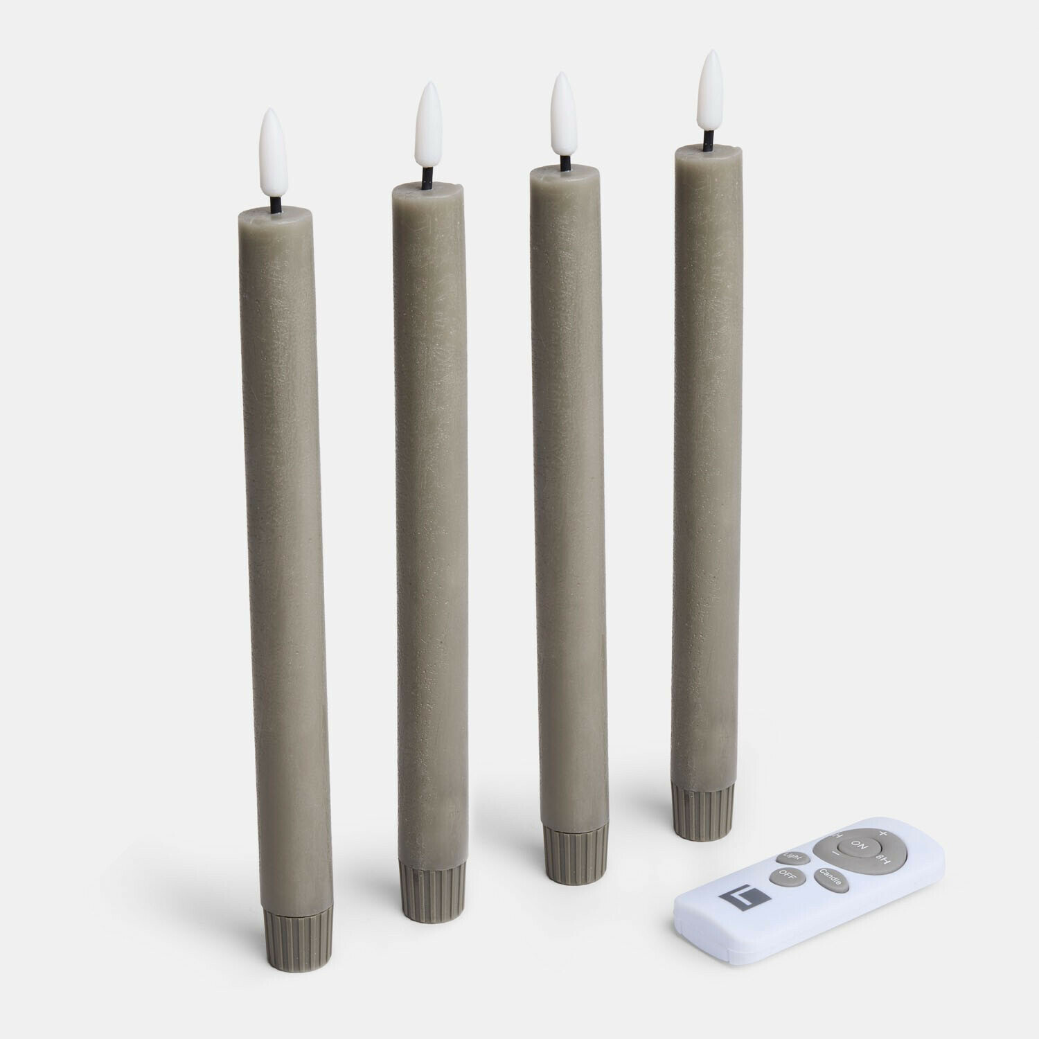 Lot de 4 bougies longues à LED Eldsora Lot de 4 bougies longues à LED Eldsora