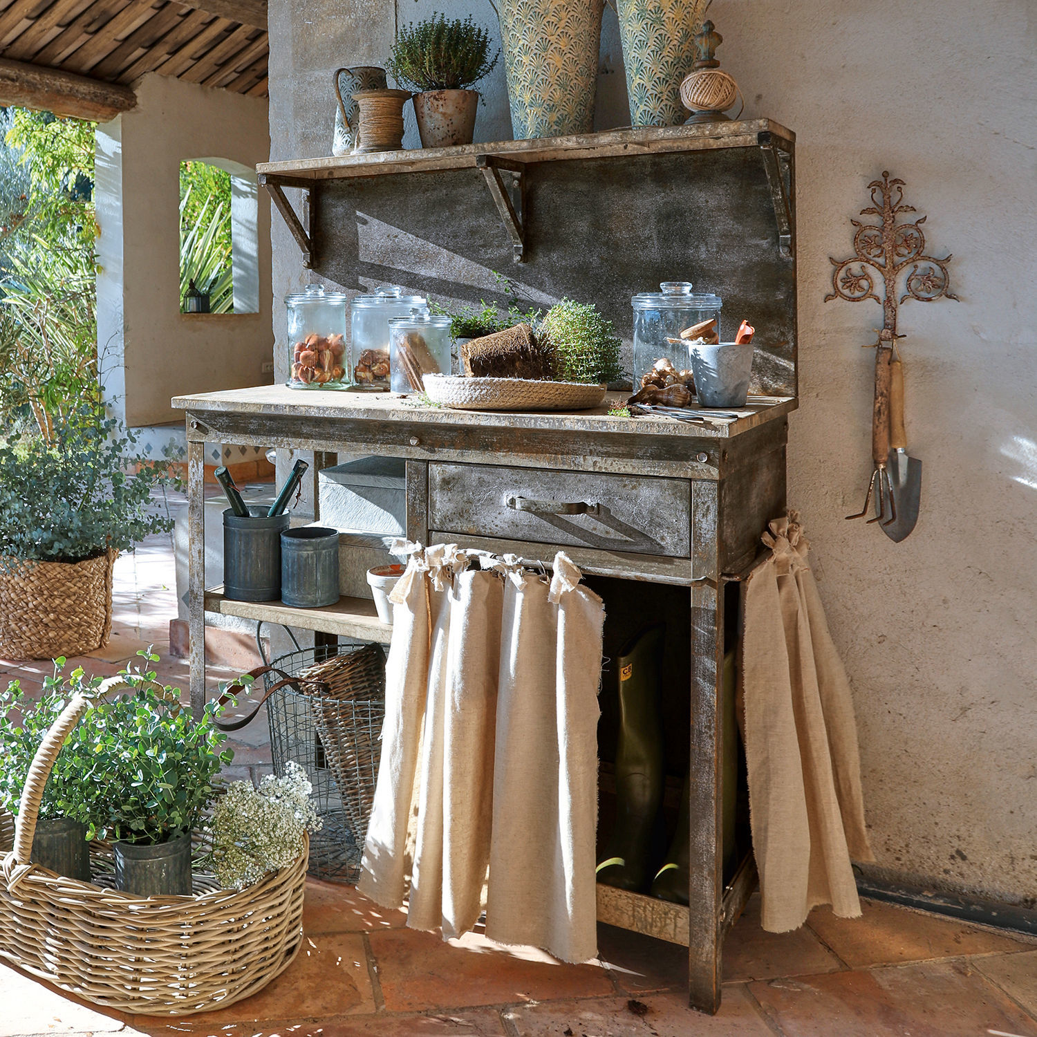 Table de rempotage Ansas
