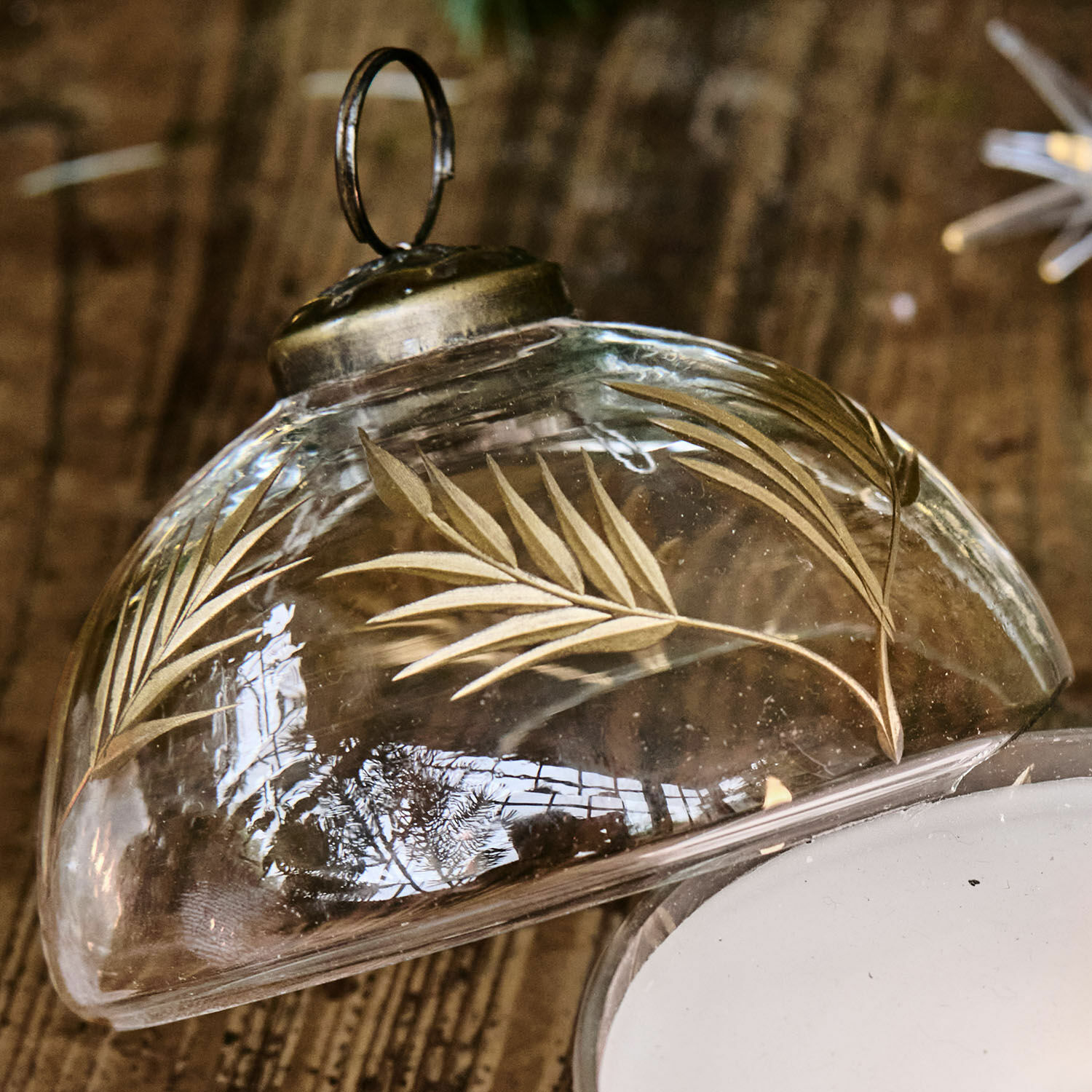 Photophore avec bougie Belathor