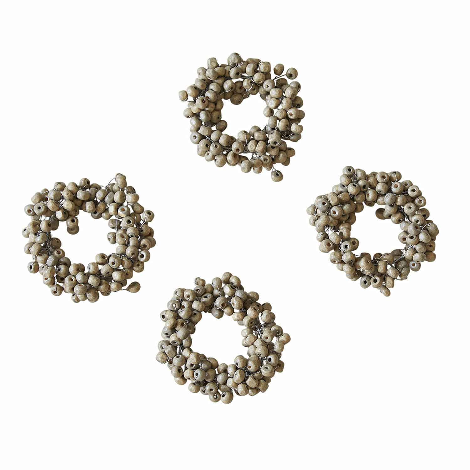 Lot de 4 ronds de serviettes Costavio