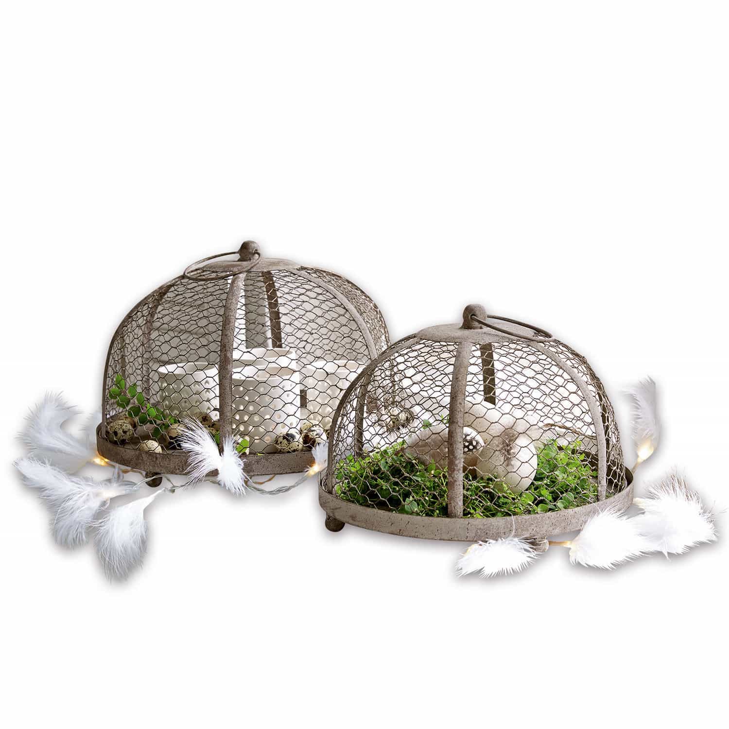 Lot de 2 cloches Lossa