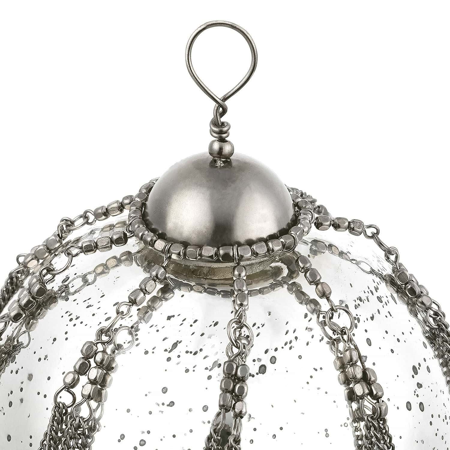 Lot de 4 boules de Noël Parelle