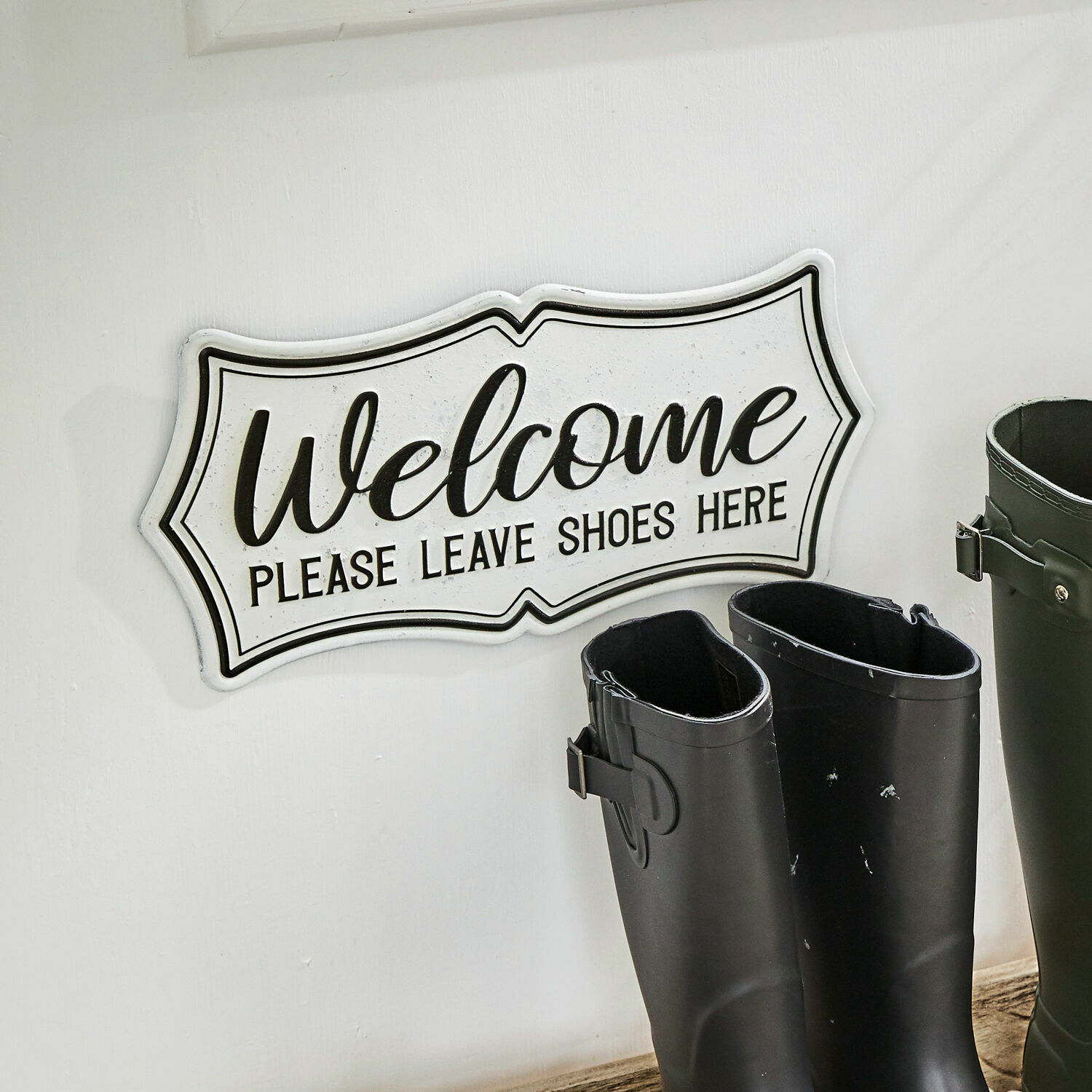 Plaque décorative Welcome
