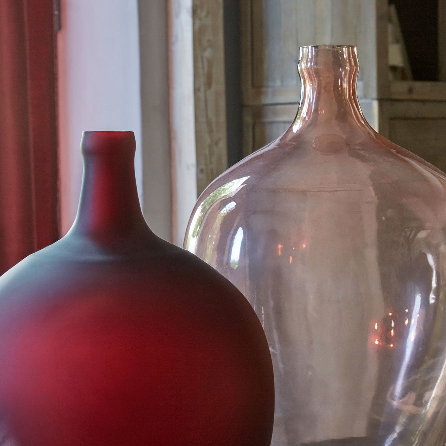 Lot de 2 vases Cassar