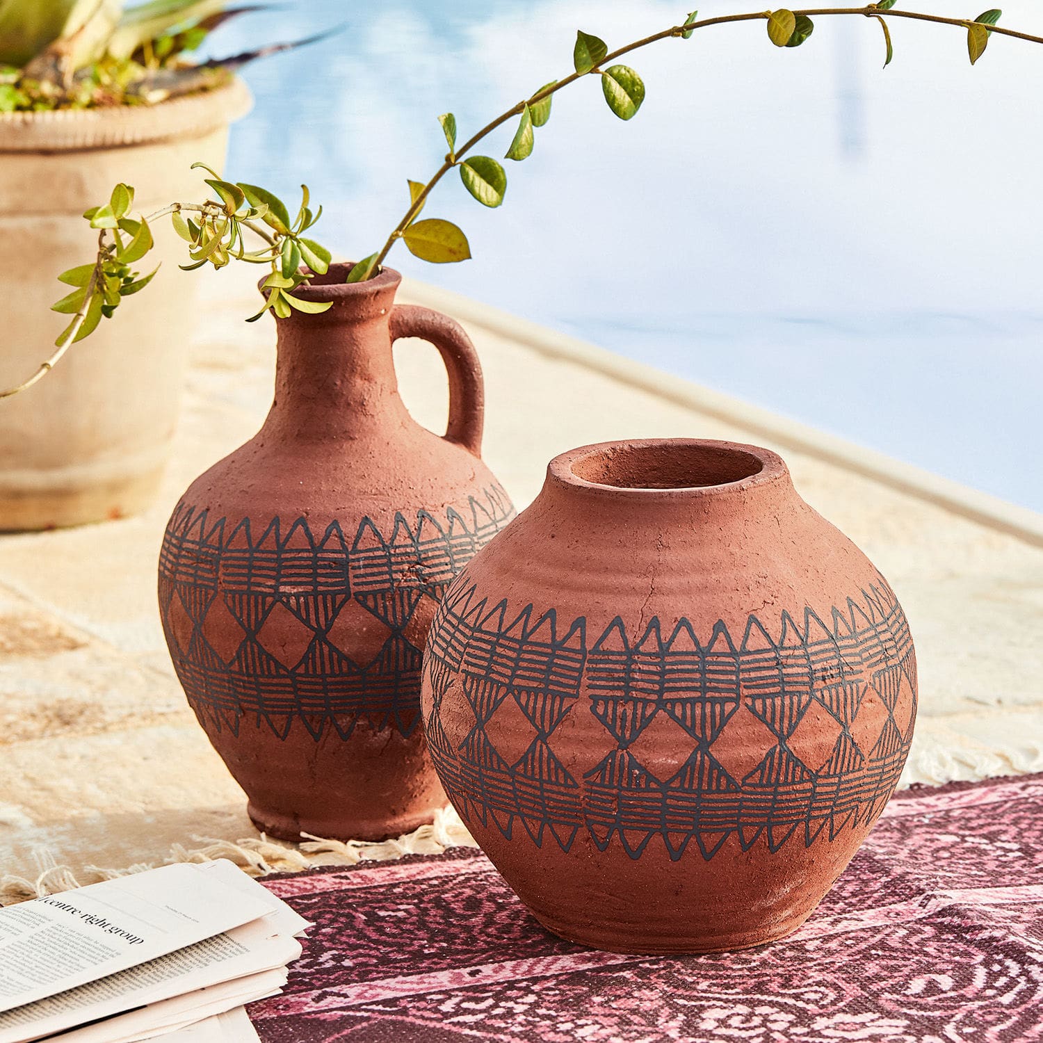 Lot de 2 vases Verna