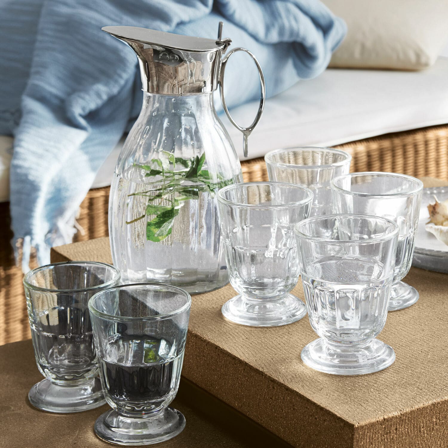 Lot de 6 verres à eau Pouce