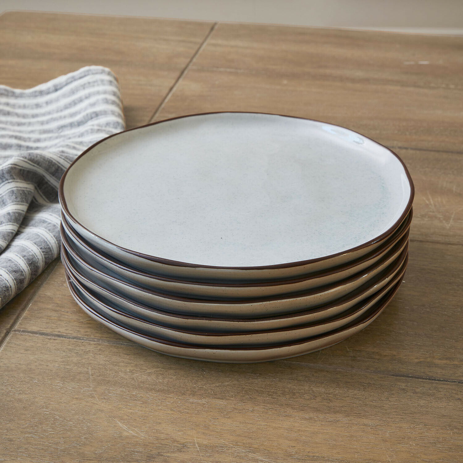 Lot de 6 assiettes Biarré