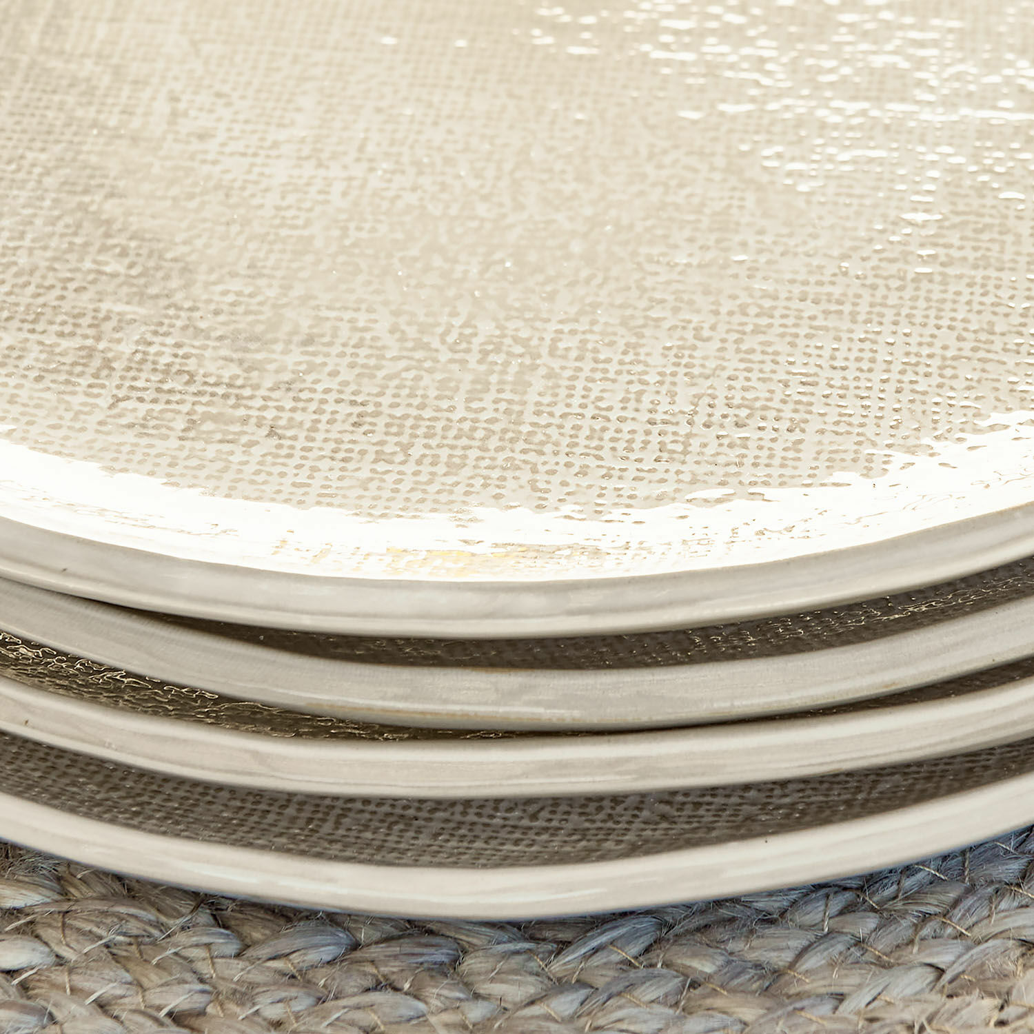 Lot de 4 assiettes Luganville