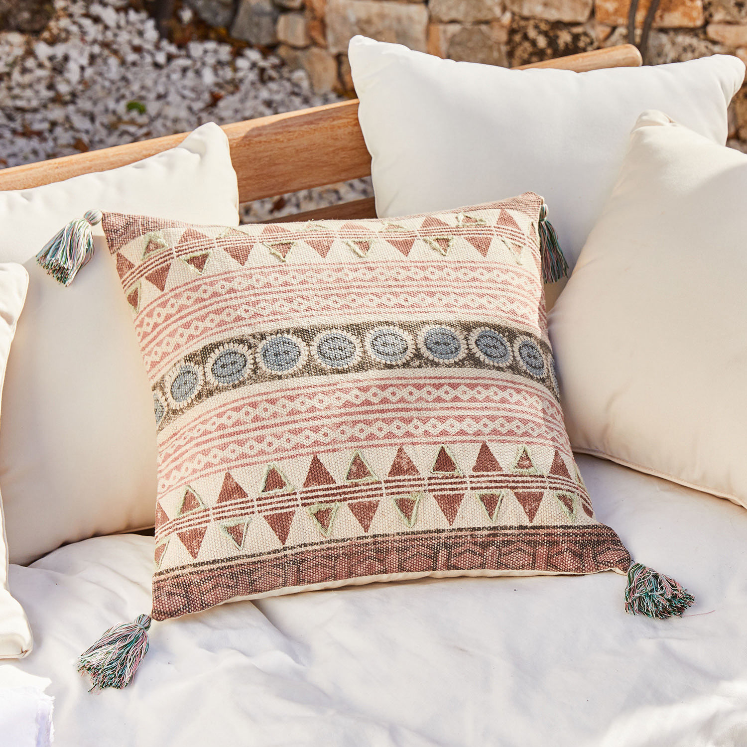 Housse de coussin Lumbin
