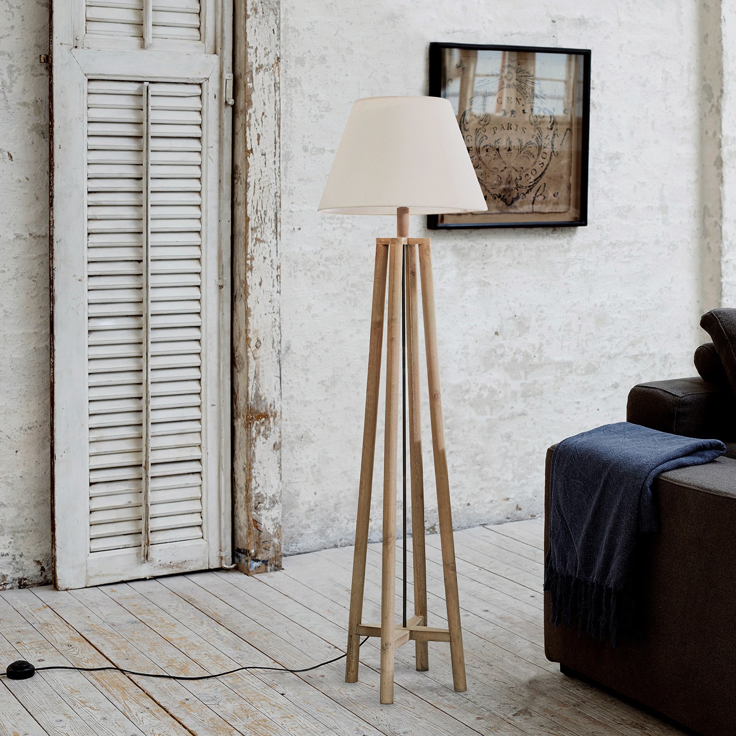Lampe sur pied Dalness
