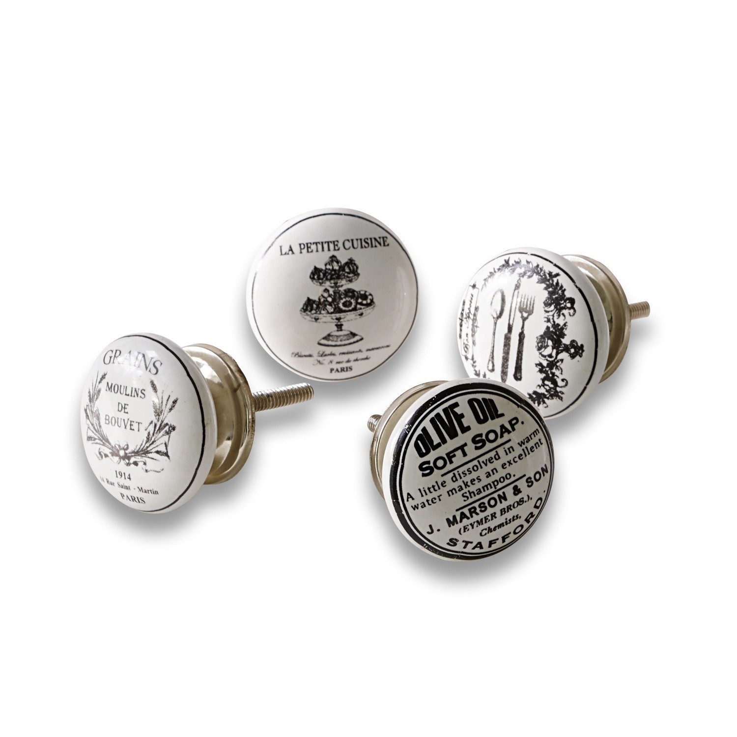Lot de boutons pour commode Davine