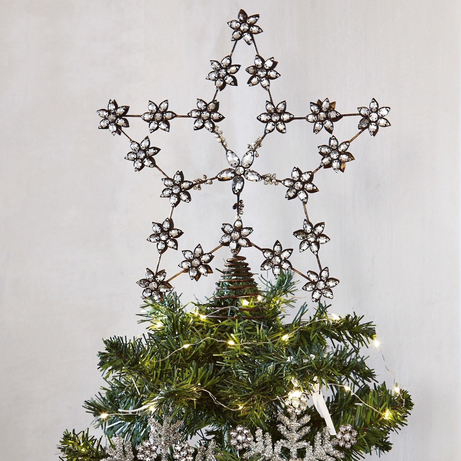 Étoile pour sapin de Noël Merga