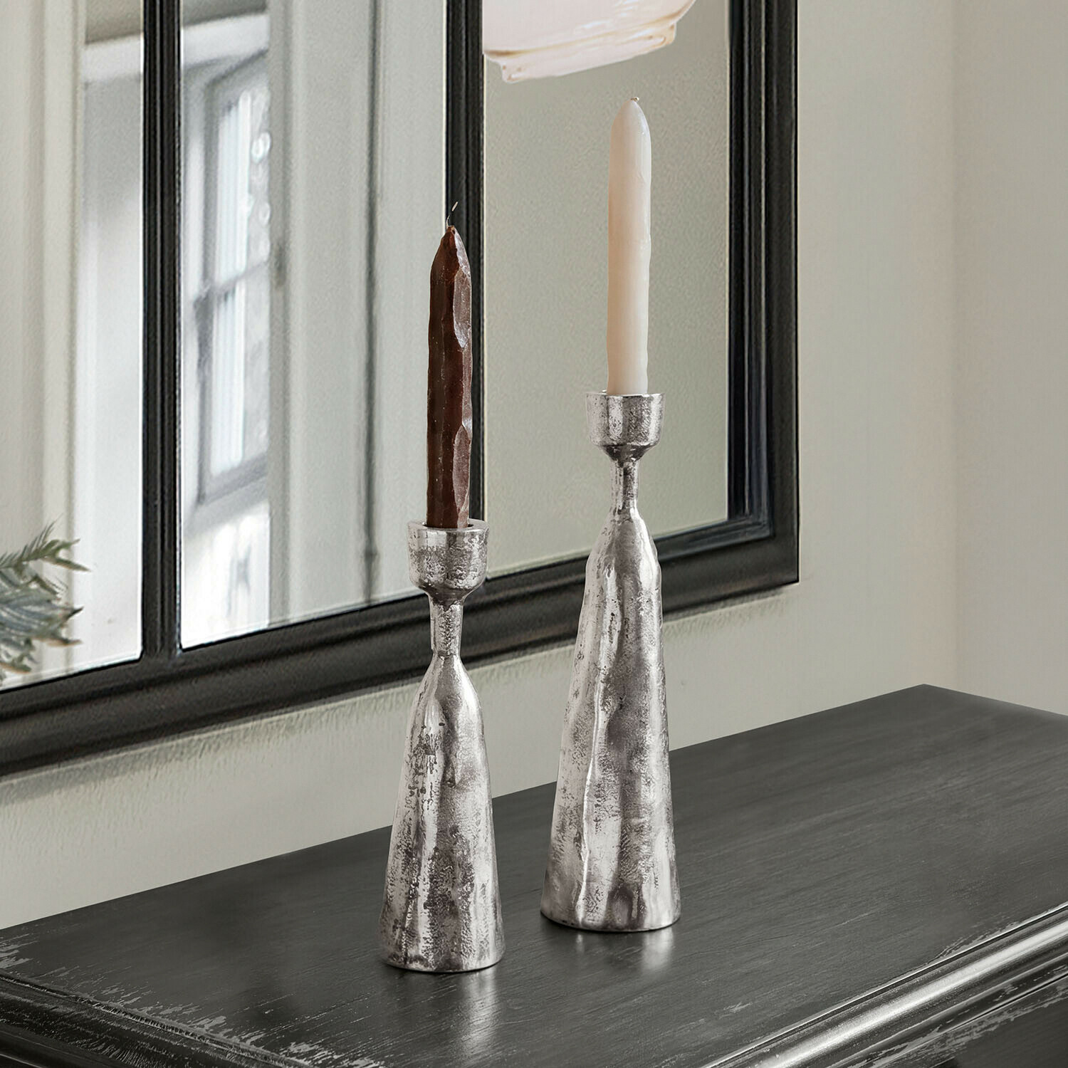 Lot de 2 bougeoirs Valmique